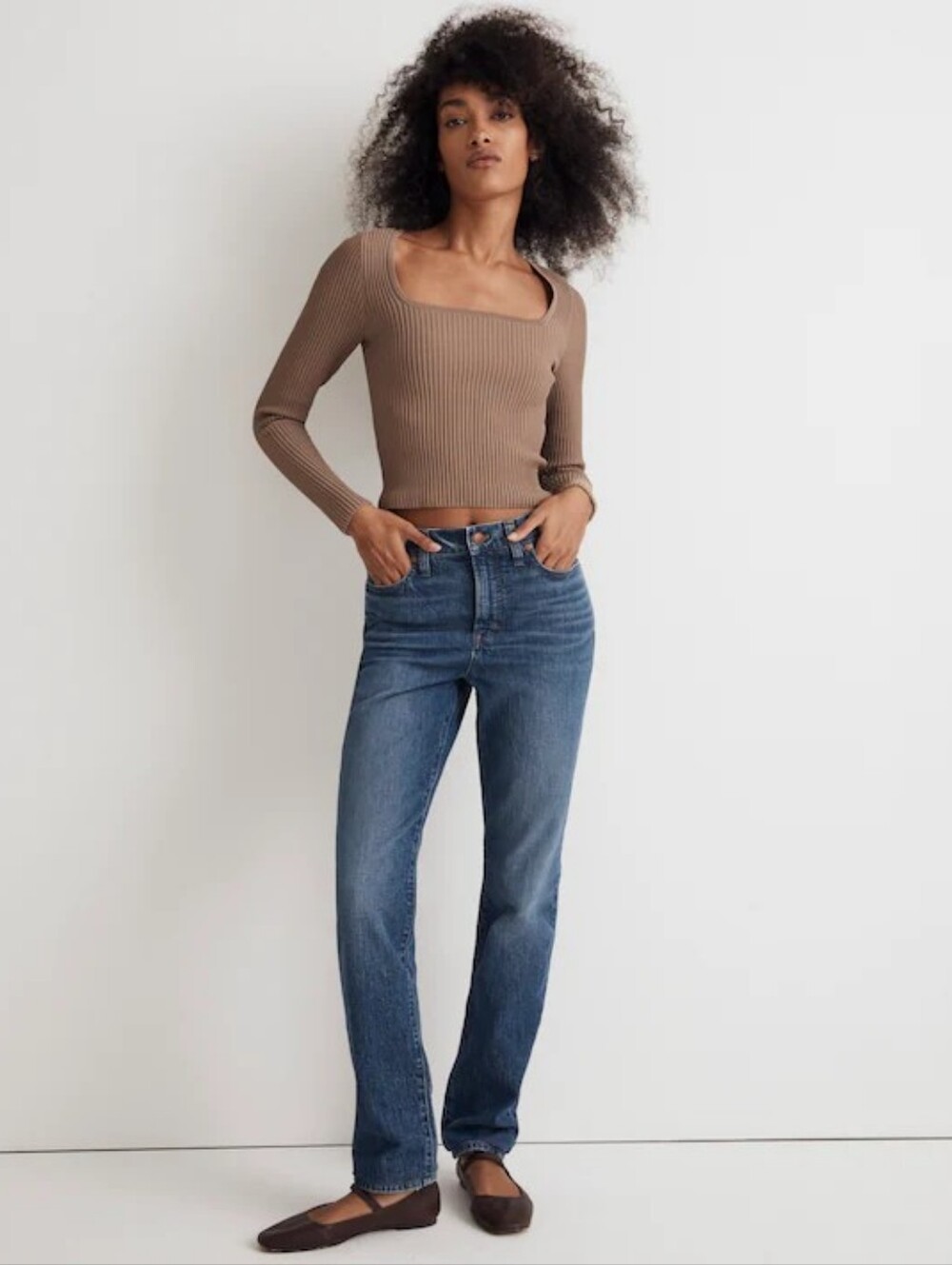 Madewell The Perfect Vintage Jean Decatur Wash High Rise Denim Mom Jeans Size 26